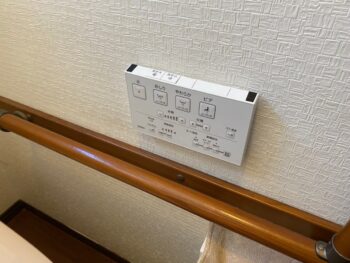 使いやすい壁掛けリモコンも設置し、操作性も向上しました